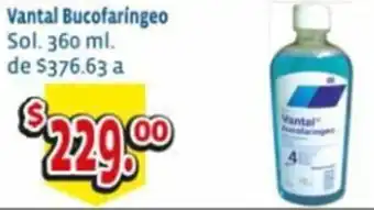 Vantal Bucofaringeo Sol. 360 ml.
