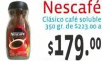 Farmacias San Isidro y San Borja Nescafé Clásico café soluble 350 gr. oferta