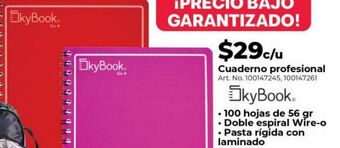 Cuaderno profesional