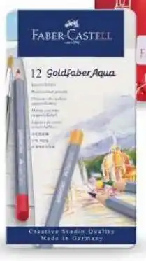 Colores acuarelas 12 pzas faber castell