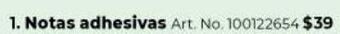 Notas adhesivas