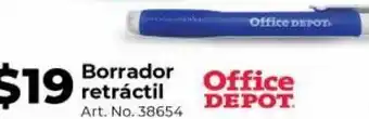 Borrador retráctil office depot