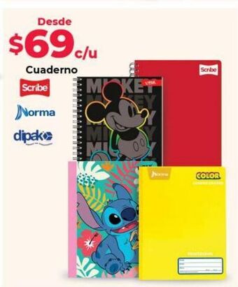 Office Depot Cuadernos oferta