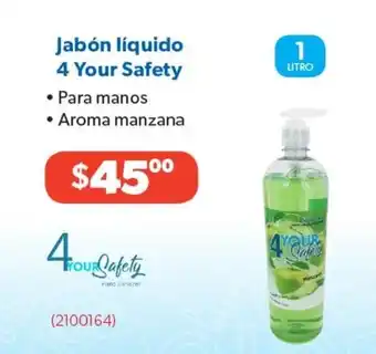 Jabón líquido 4 Your Safety 1 litro