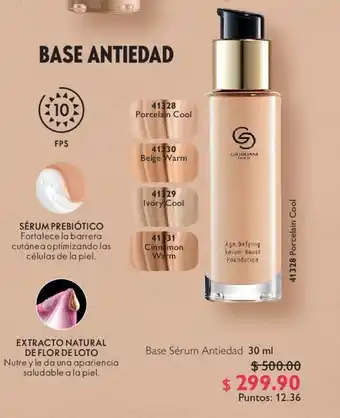 Oriflame Base Sérum Antiedad 30 ml oferta