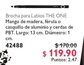 Oriflame Brocha para Labios THE ONE oferta