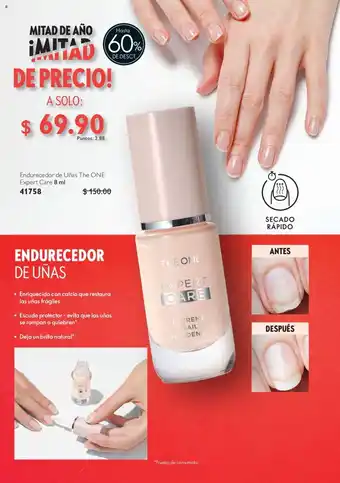 Endurecedor de Uñas The ONE Expert Care 8 ml 41758