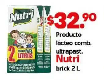 Producto lácteo comb. ultrapast. Nutri brick 2 L