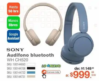 RadioShack Audifonos bluetooth sony oferta