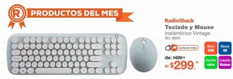 RadioShack Teclado y mouse oferta
