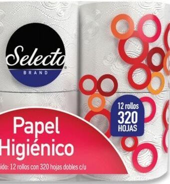 Chedraui Papel higiénico 12 rollos oferta