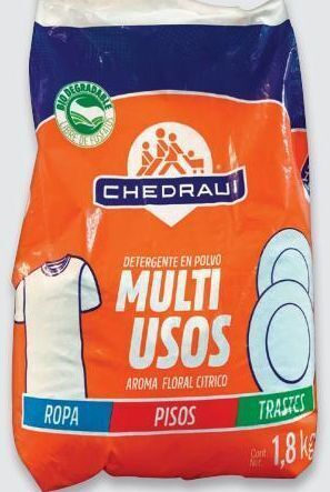 Chedraui Detergente en polvo floral cítrico 1.8kg oferta