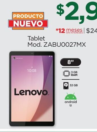 Chedraui Tablet lenovo oferta