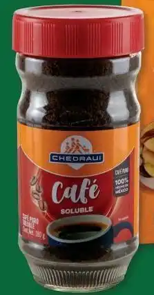 Chedraui Café soluble 180g oferta