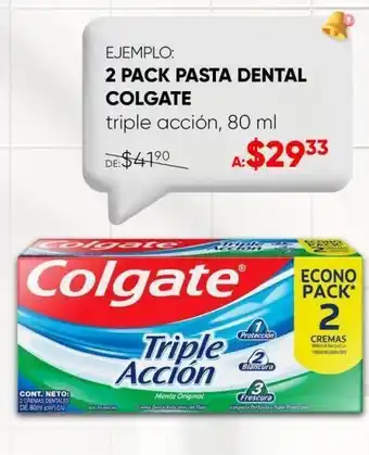 DelSol 2 pack crema dental colgate 80ml oferta