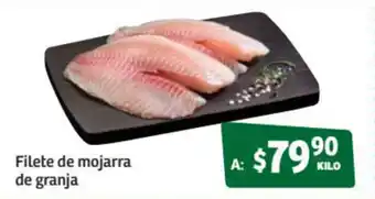Soriana Súper Filete de mojarra da granja oferta