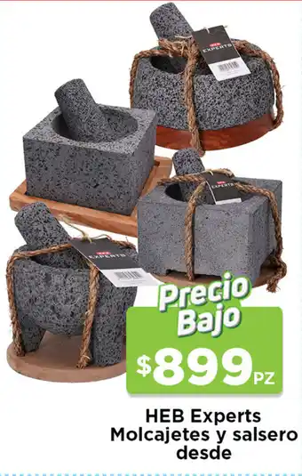 HEB Experts Molcajetes 7 salsero desde
