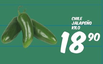 Alsuper Chile Jalapeno Kilo oferta