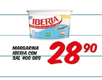 Alsuper Margarina Iberia Con Sal 400GRS oferta