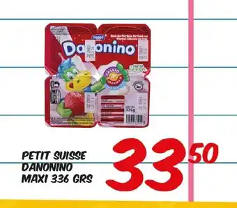 Petit Suisse Danonino Maxi 336 Grs