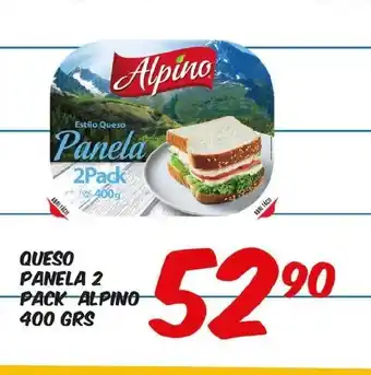 Queso Panela 2 Pack Alpino 400Grs