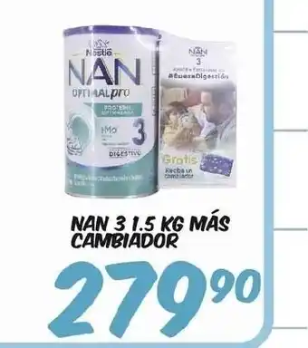 Nan 3 1.5kg Mas Cambiador