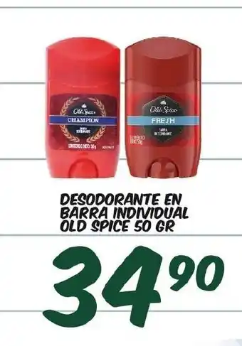 Alsuper Desodorante En Barra Individual Old Spice 50Gr oferta