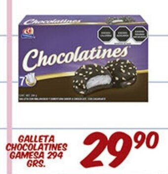 Alsuper Galleta Chocolatines Gamesa 294 Grs oferta