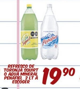 Alsuper Refresco De Toronja Squirt O Agua Mineral Penafiel 2lt A Escoger oferta