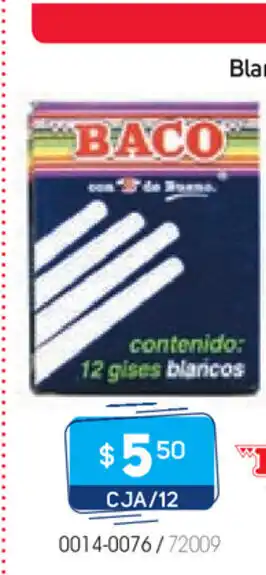 Baco - GIS Blanco - 0014-0076 / 72009