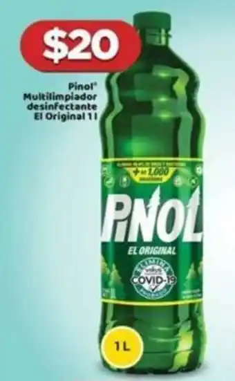 Bodega Aurrerá Pinol Multilimpiador desinfectante 1L oferta