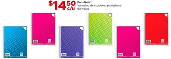 Bodega Aurrerá Pen+Gear Variedad de cuaderno profesional 90 hojas oferta