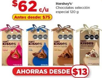 Bodega Aurrerá Hershey's Chocolates selección especial 120 g oferta