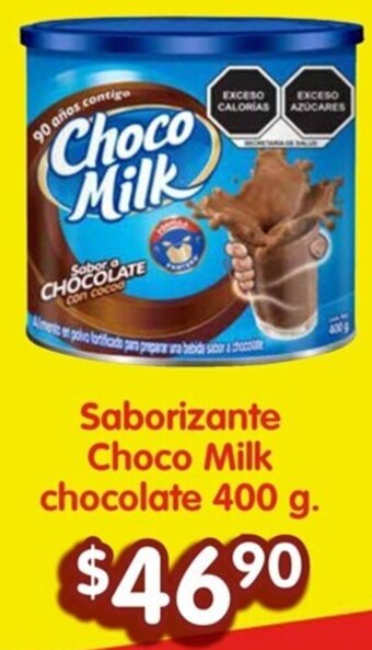 Soriana Híper Saborizante Choco Milk chocolate 400 g. oferta