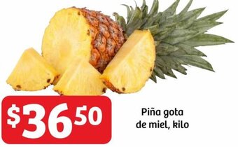 Soriana Híper Piña gota de miel, kilo oferta