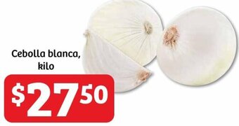 Soriana Híper Cebolla blanca, kilo oferta