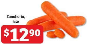 Soriana Híper Zanahoria, kilo oferta