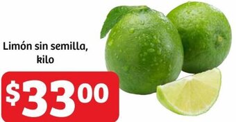 Soriana Híper Limón sin semilla, kilo oferta