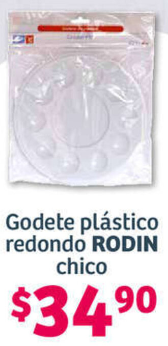 Godete plástico redondo RODIN chico