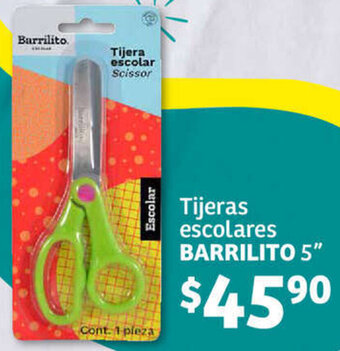 Soriana Híper Tijeras escolares BARRILITO 5" oferta