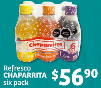 Soriana Híper Refresco CHAPARRITA six pack oferta