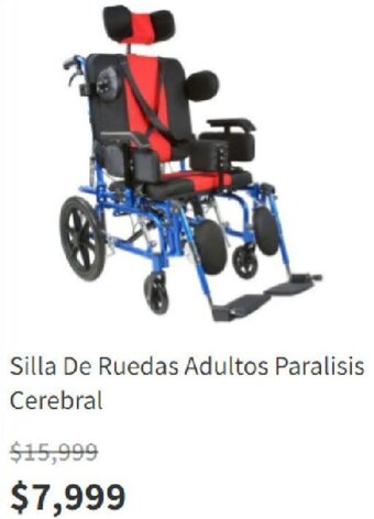 Silla De Ruedas Adultos Paralisis Cerebral