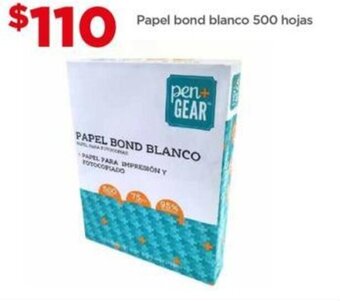 Bodega Aurrerá Papel bond blanco 500 hojas oferta