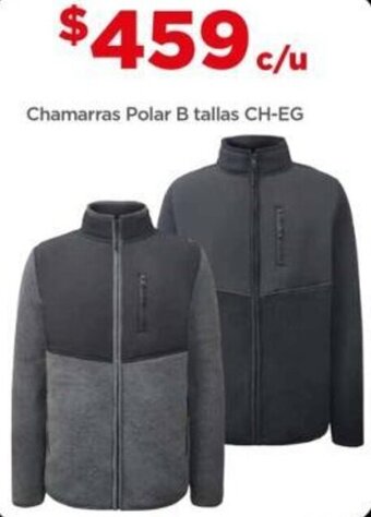 Chamarras Polar B tallas CH-EG