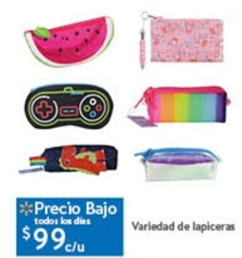 Walmart Variedad de lapiceras oferta