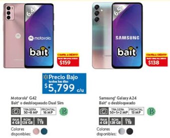 Motorola® G42 Bait' o desbloqueado Dual Sim
