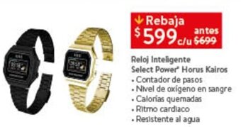 Reloj Inteligente Select Power Horus Kairos