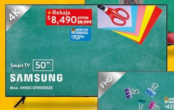 Walmart SAMSUNG Smart TV 50" oferta