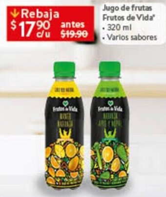 Jugo de frutas Frutos de Vida 320ml