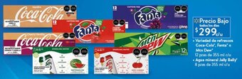 Walmart Variedad de refrescos Coca-Cola, Fanta" o Mtn Dew oferta